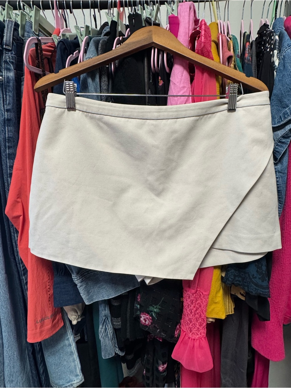 Aritzia Babaton Kelly Asymmetrical Wrap Skort